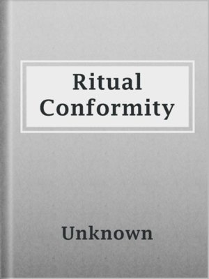 cover image of Ritual Conformity